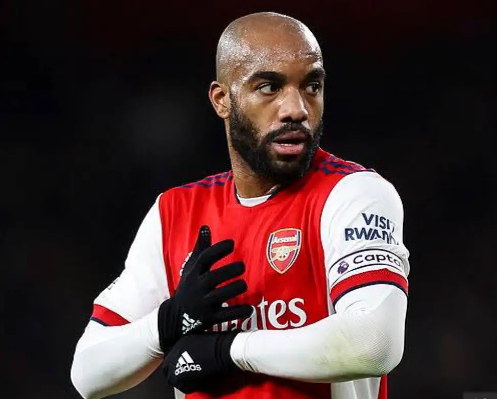 Lacazette Is New Arsenal Captain; Arteta Grateful To Aubameyang