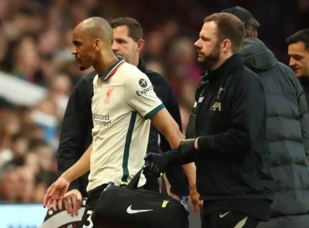 Klopp Gives Update On Injured Fabinho Ahead Liverpool vs Chelsea FA Cup Final