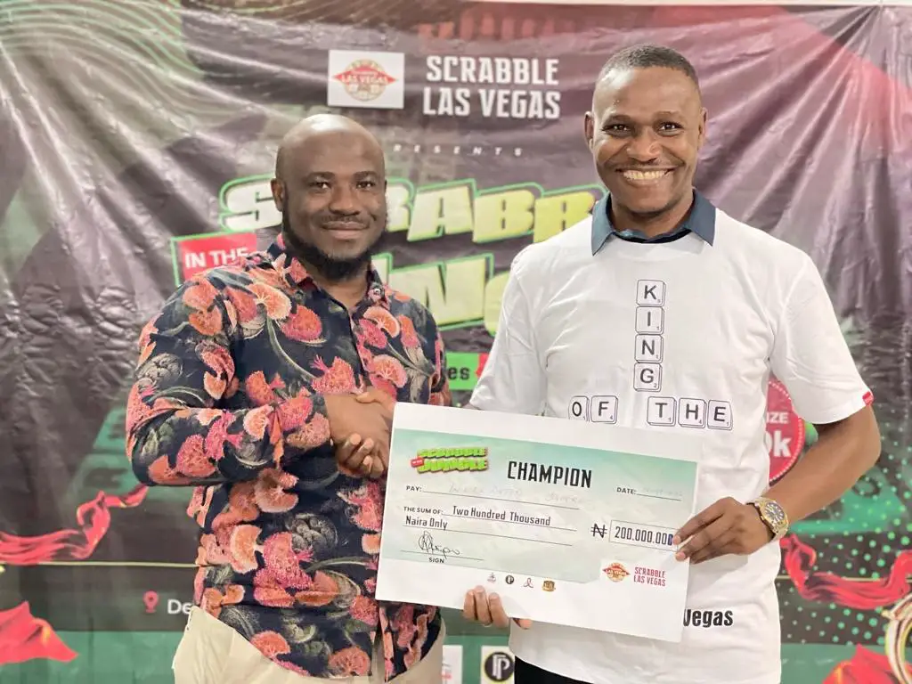 Jighere Reigns As King Of Maiden Scrabble In The Jungle