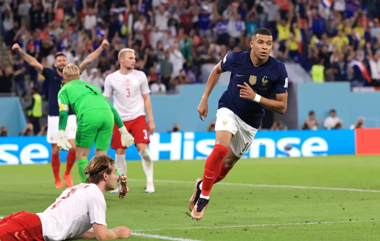 Qatar 2022: Mbappe’s Double Earns France 2-1 Win Vs Denmark, Round Of 16 Ticket