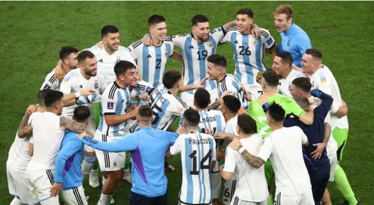 Qatar 2022: Argentina Players Mock Brazil, England After Semi-final Win Vs Croatia