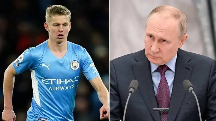 Man City Star Attacks Putin After Russia Declared War On Ukraine