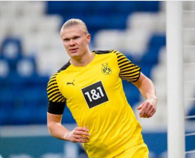 Man City Agree Premier League Record £500k-A-Week Haaland Deal