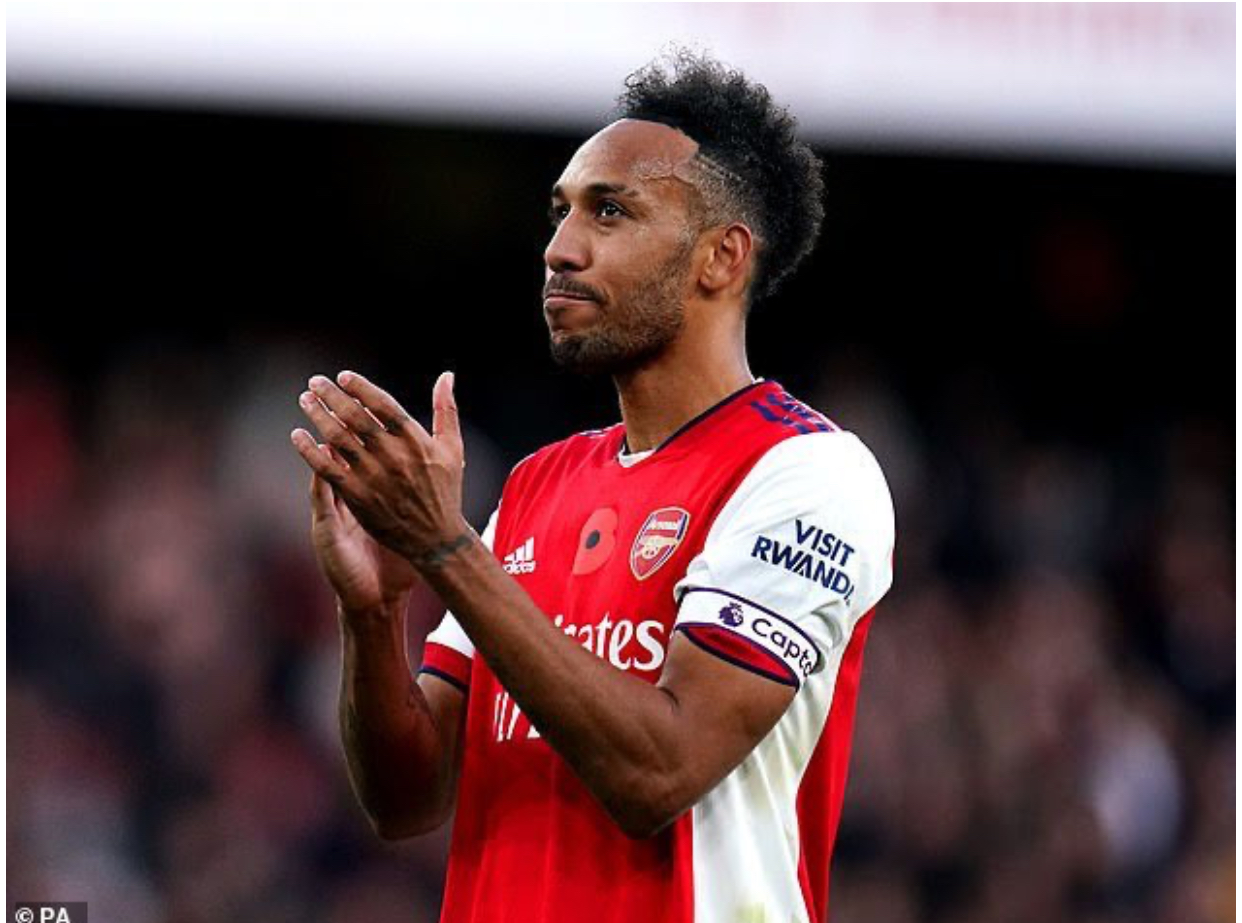 ‘Leaving Without A Real Goodbye Hurts’  —Aubameyang Posts Farewell Message To Arsenal Fans