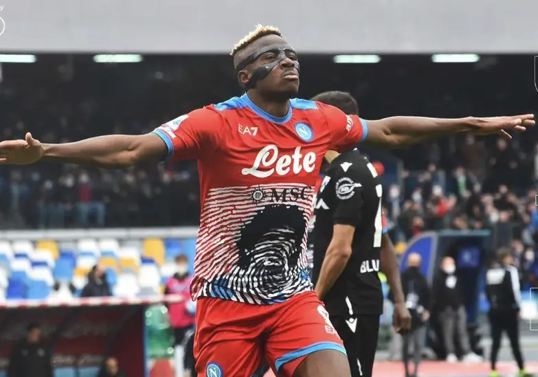 Osimhen: Napoli Will Keep Fighting To Win Scudetto