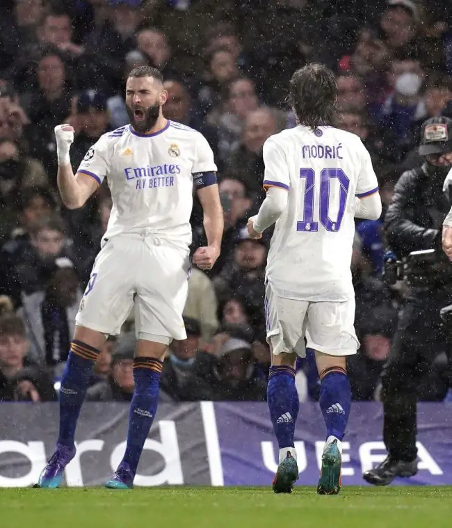 UCL: Benzema Bags Historic Hat-trick In Madrid’s Win Away To Chelsea