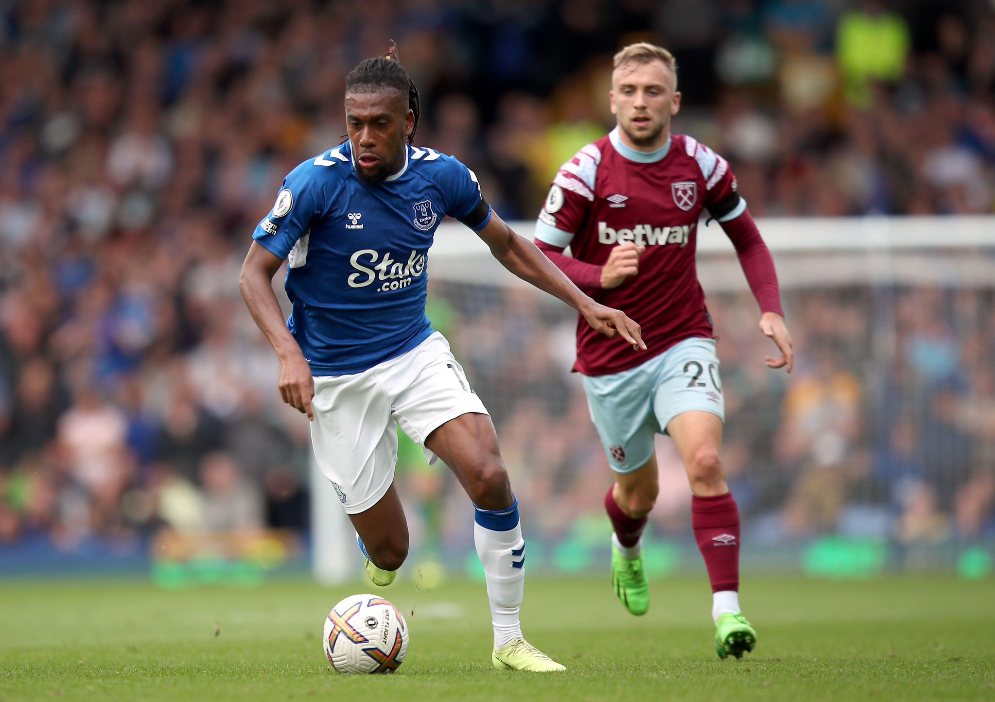 Maupay Praises Iwobi For Assist In Everton’s Win Vs West Ham