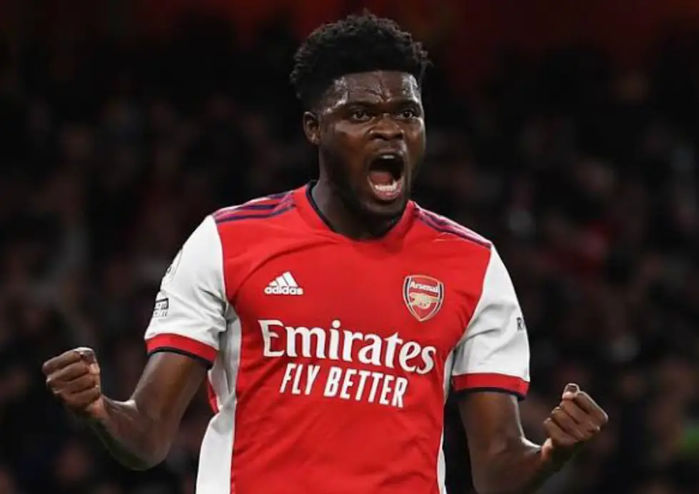 Black Stars Midfielder Partey Named Arsenal Player Of The Month For February