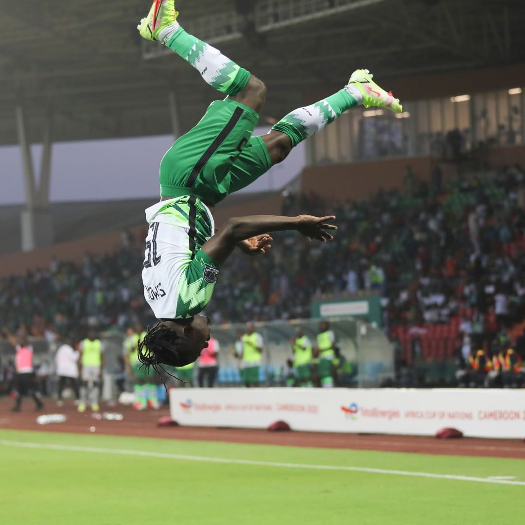 AFCON 2021: Ligue 1 Celebrates Simon After Impressing In Eagles’ Win Vs Sudan