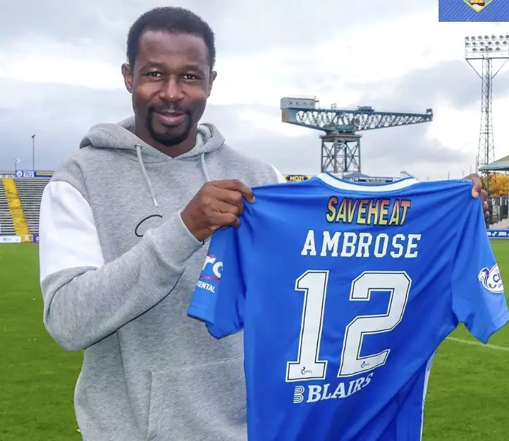 Ex-Super Eagles Star Ambrose Joins Scottish Championship Side Greenock Morton