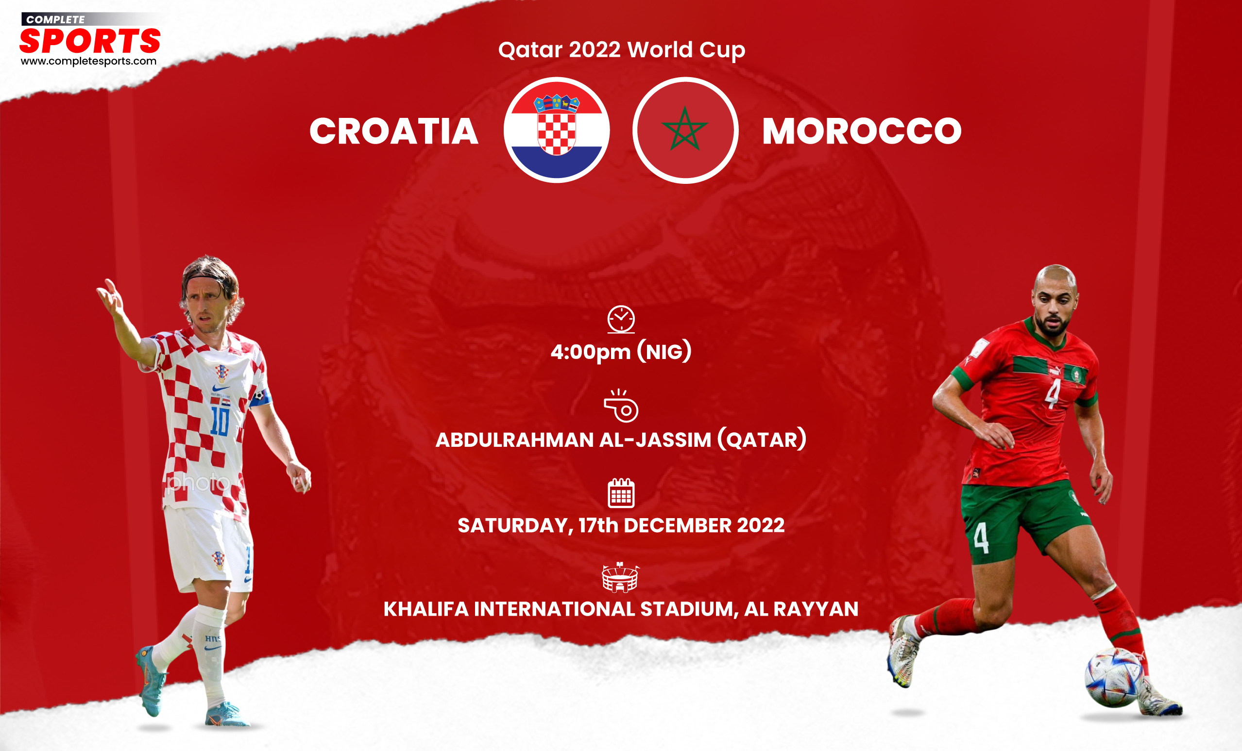 World Cup 2022 in Qatar - Croatia clinch third place with hard