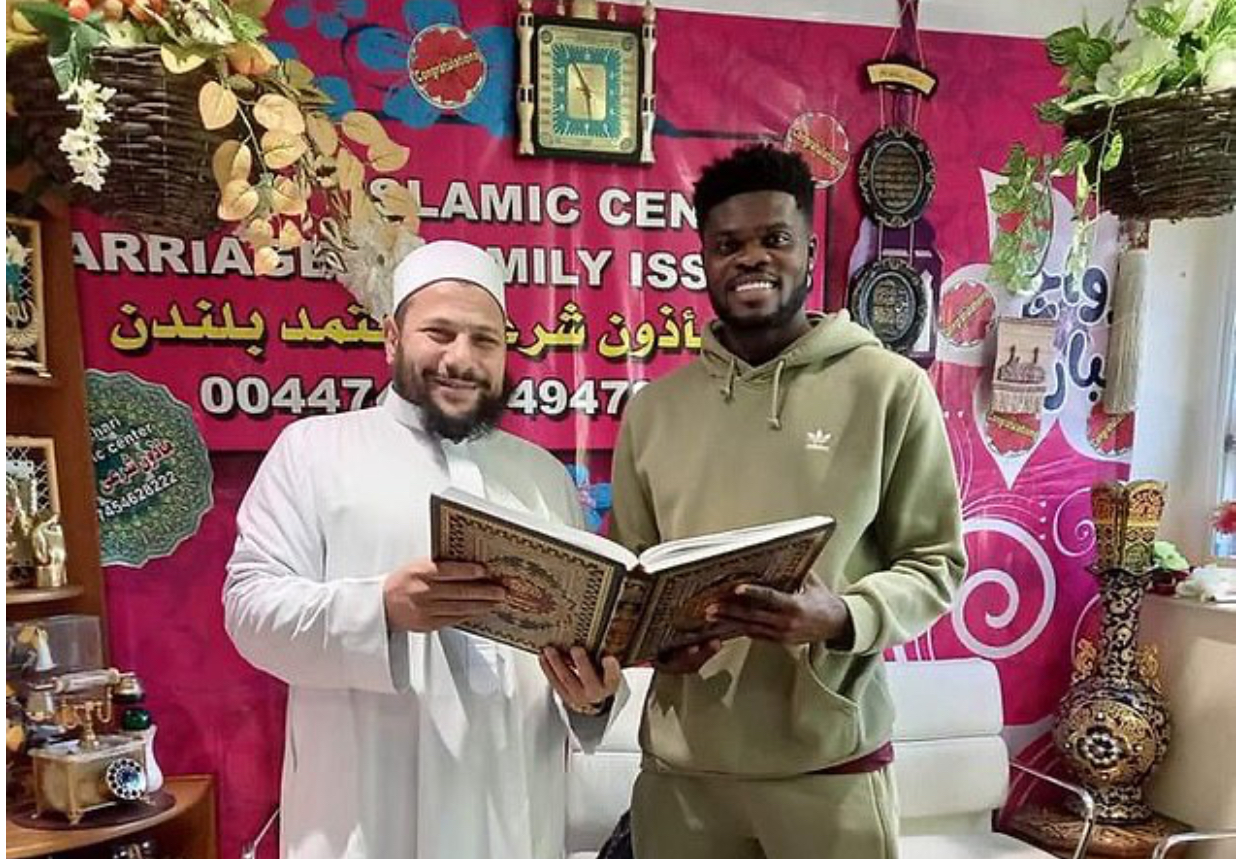 Partey Changes Name To Yakubu After Converting To Islam