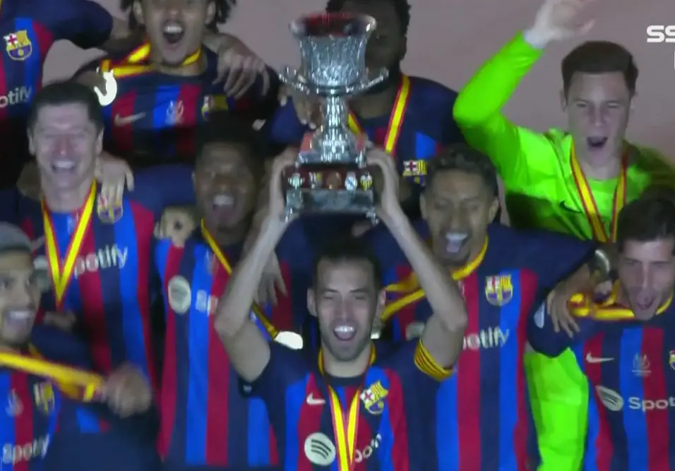 Barcelona Defeat Madrid To Land Record-Extending Spanish Super Cup Title