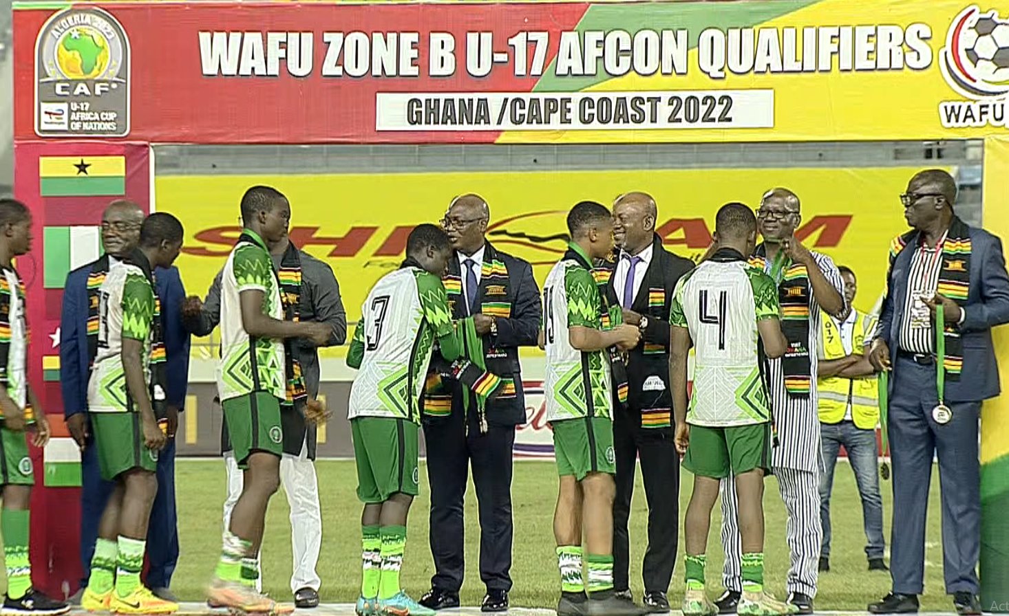 Dare Salutes Golden Eaglets Over WAFU B U17 Victory, To host team In Abuja