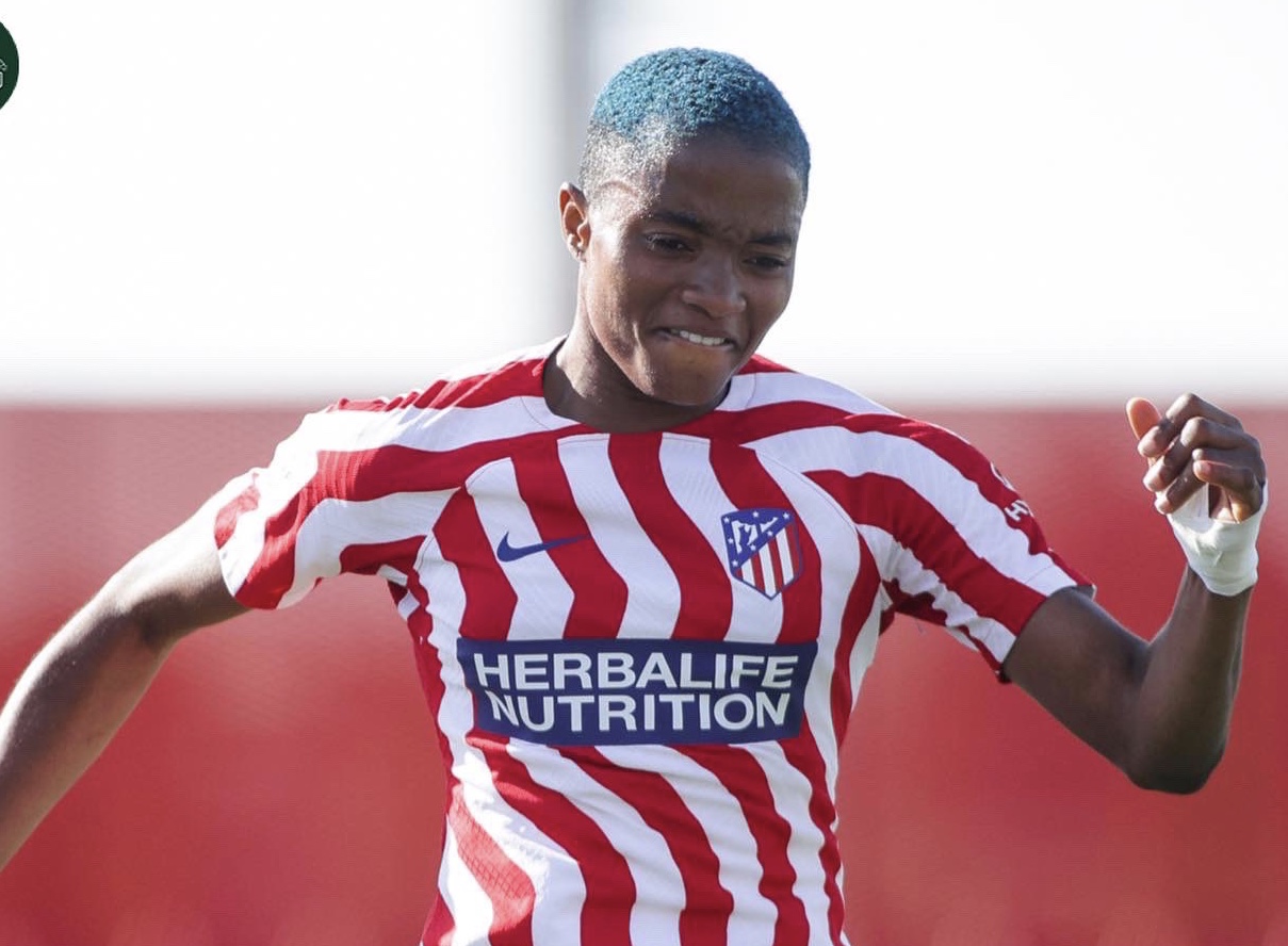 Ajibade Scores Four Goals In Atletico Madrid’s 5-0 Home Victory Vs Huelva