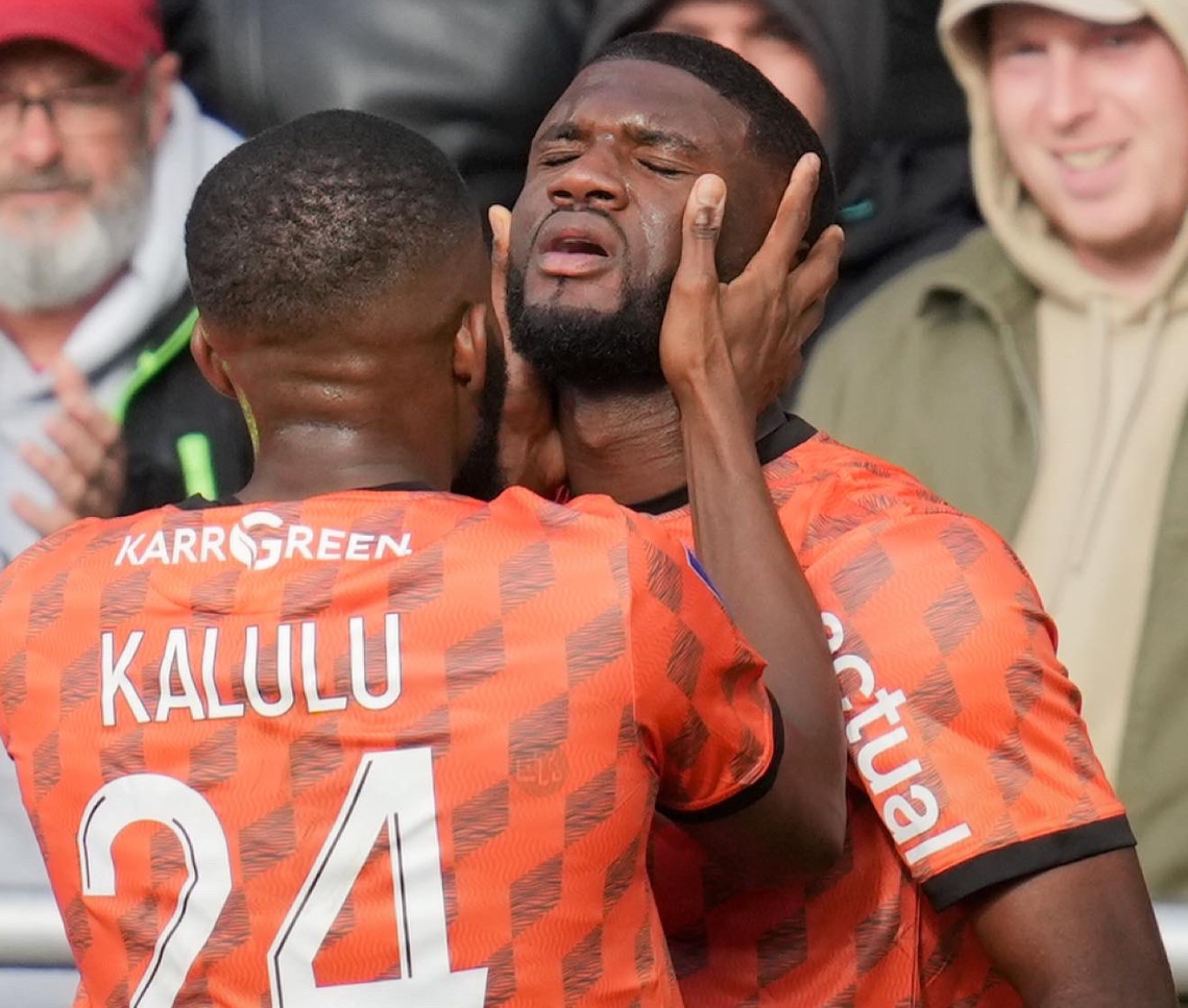 Moffi Celebrated By Ligue 1
