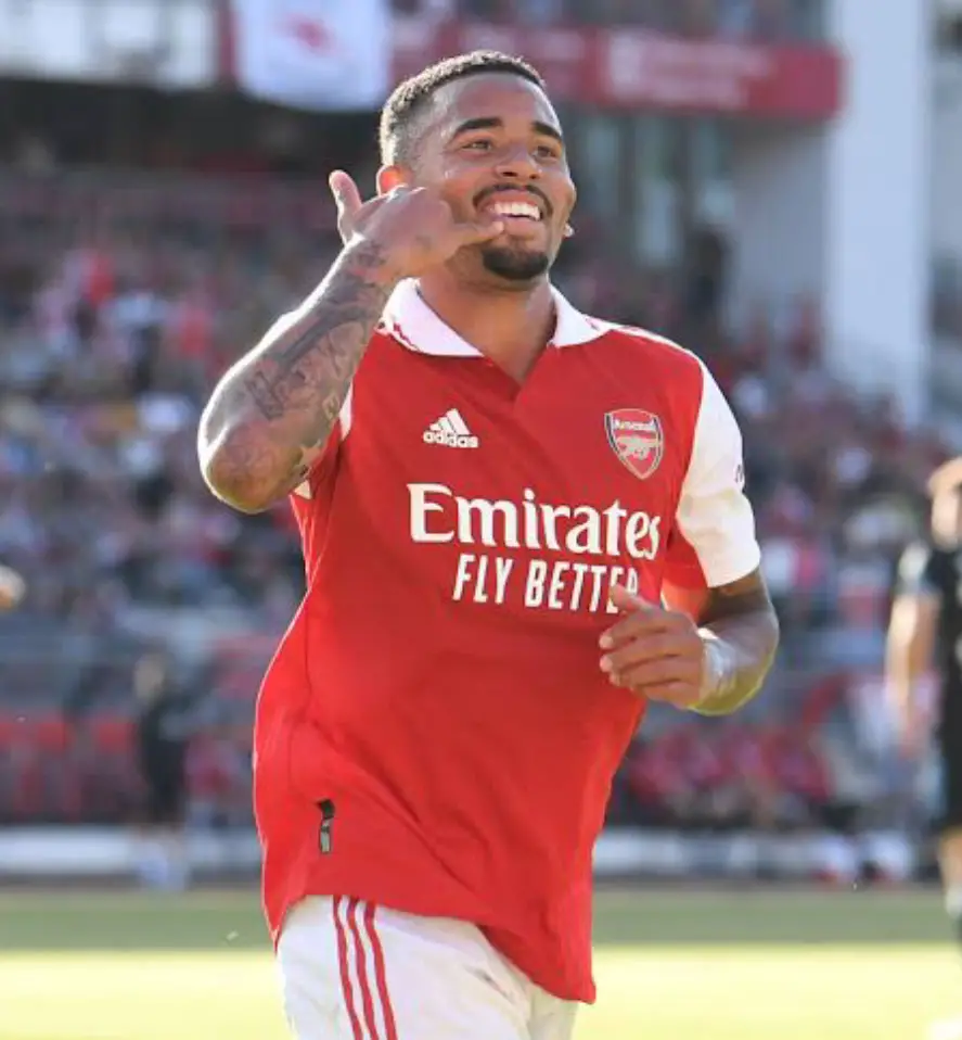 Pre-Season: Jesus Marks Arsenal Debut With Brace As Gunners Edge German Side In Eight-Goal Thriller