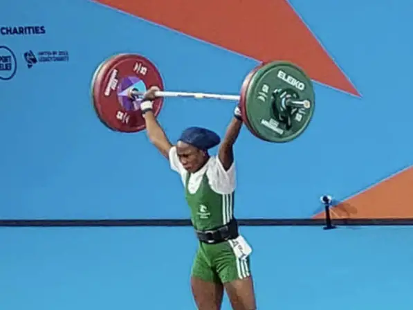 Weightlifter Olarinoye Wins Gold Medal, Sets New Commonwealth Games Record