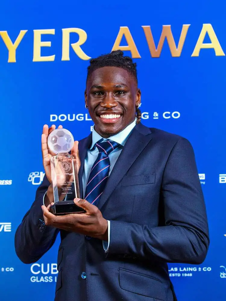 Bassey Named  Rangers Men’s  Young Player Of The Year