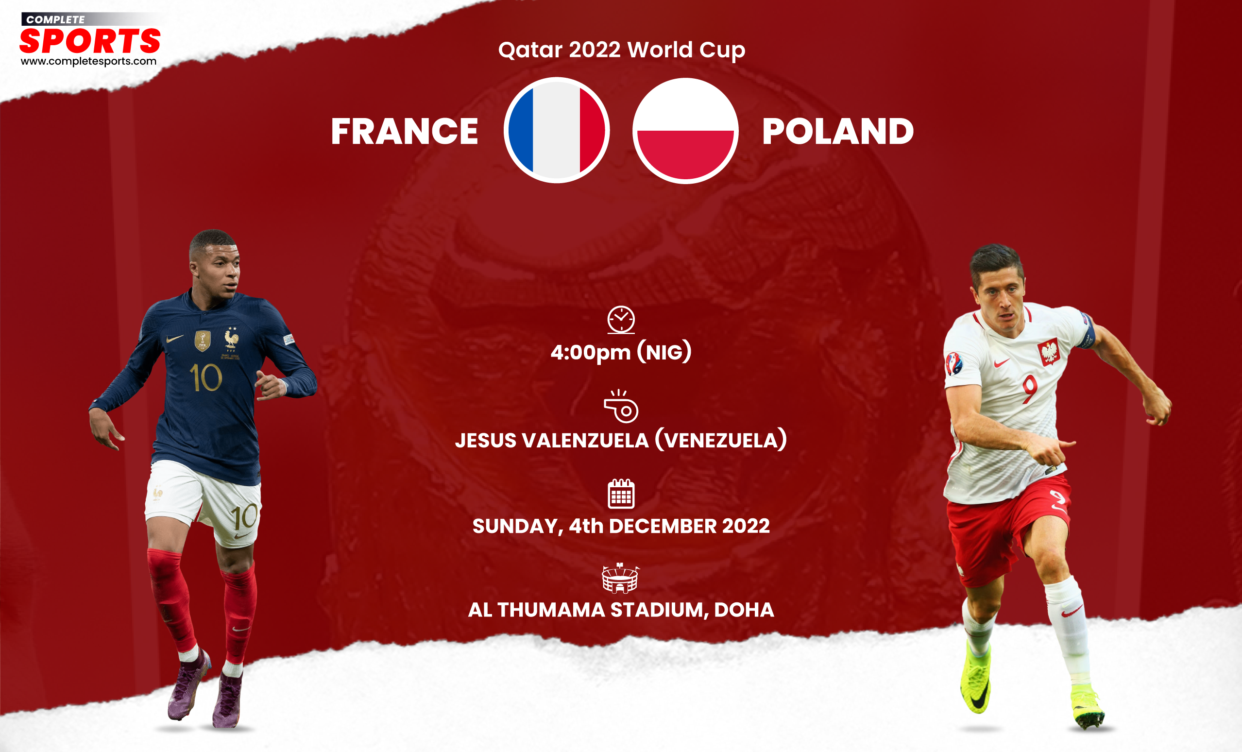 France Vs Poland Live Blogging – Qatar 2022 World Cup; Round Of 16