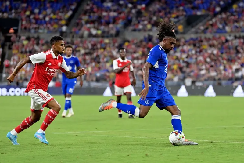 Iwobi Lauds Everton Performance In Preseason Friendly Defeat To Arsenal