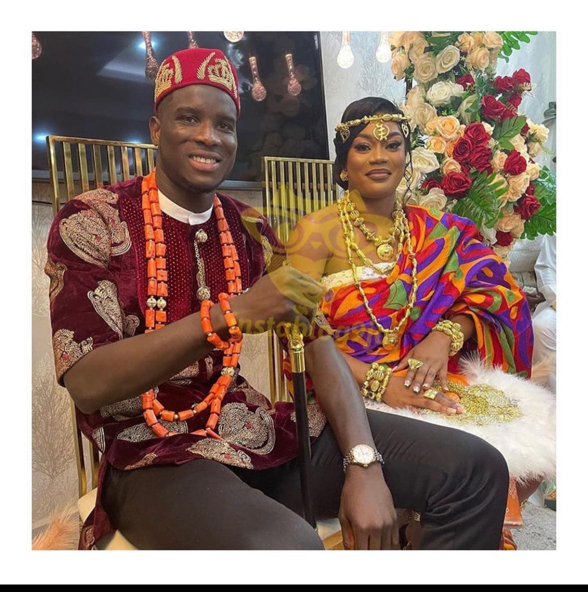 Onuachu Weds Ghanaian Girlfriend In Accra