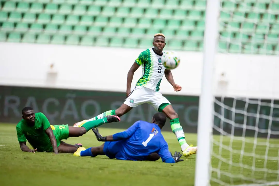 Osimhen Reacts to Super Eagles’ Win Against Sao Tome