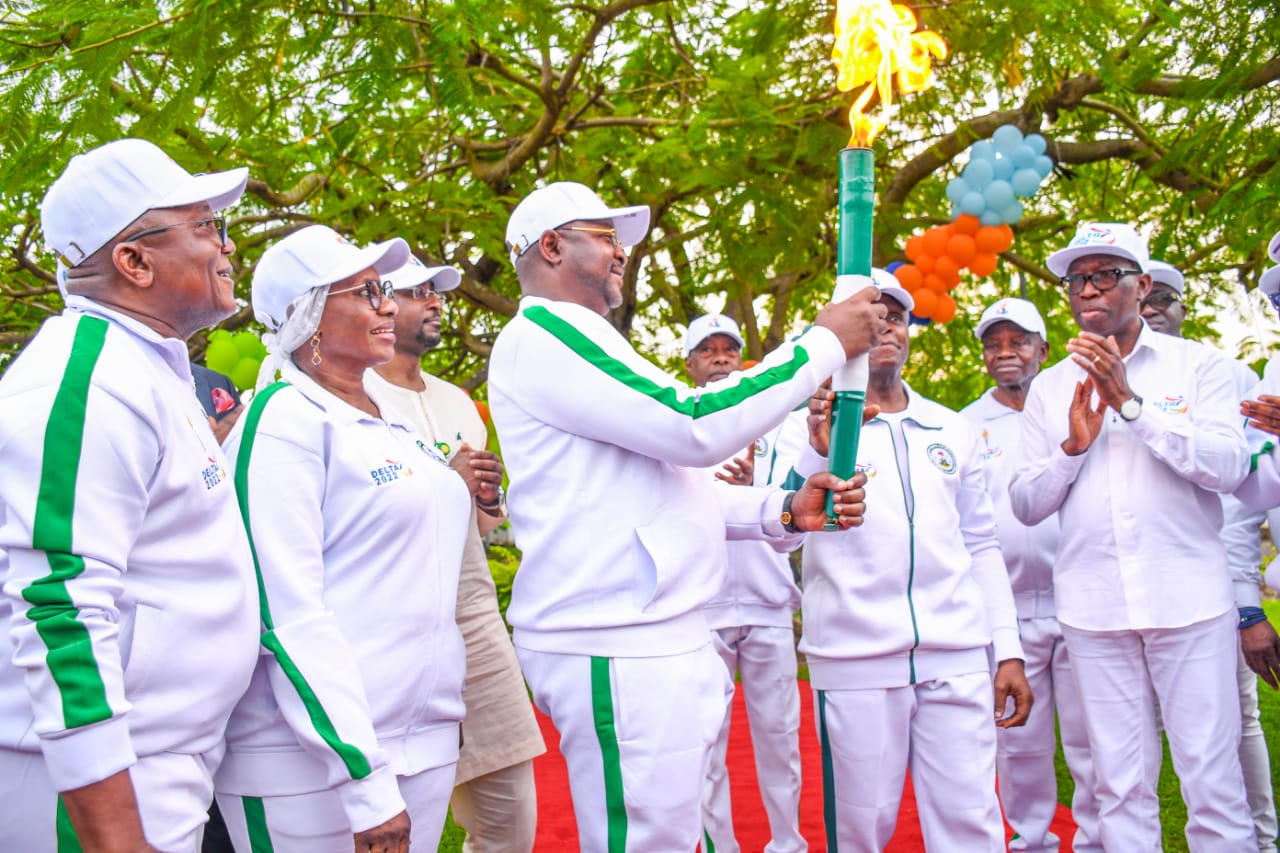 President Buhari Flags Off Torch Of Unity For 21st National Sports Festival