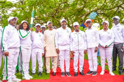 President Buhari Flags Off Torch Of Unity For 21st National Sports Festival