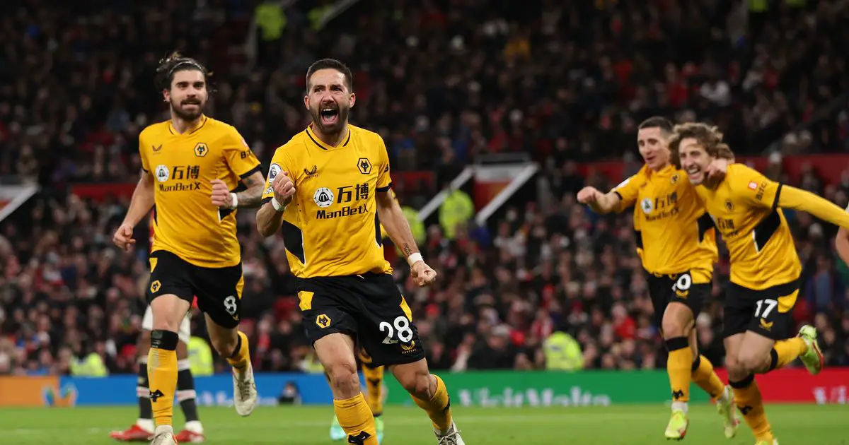 Moutinho’s Late Goal Earns Wolves First Win At Man United In 42 Years