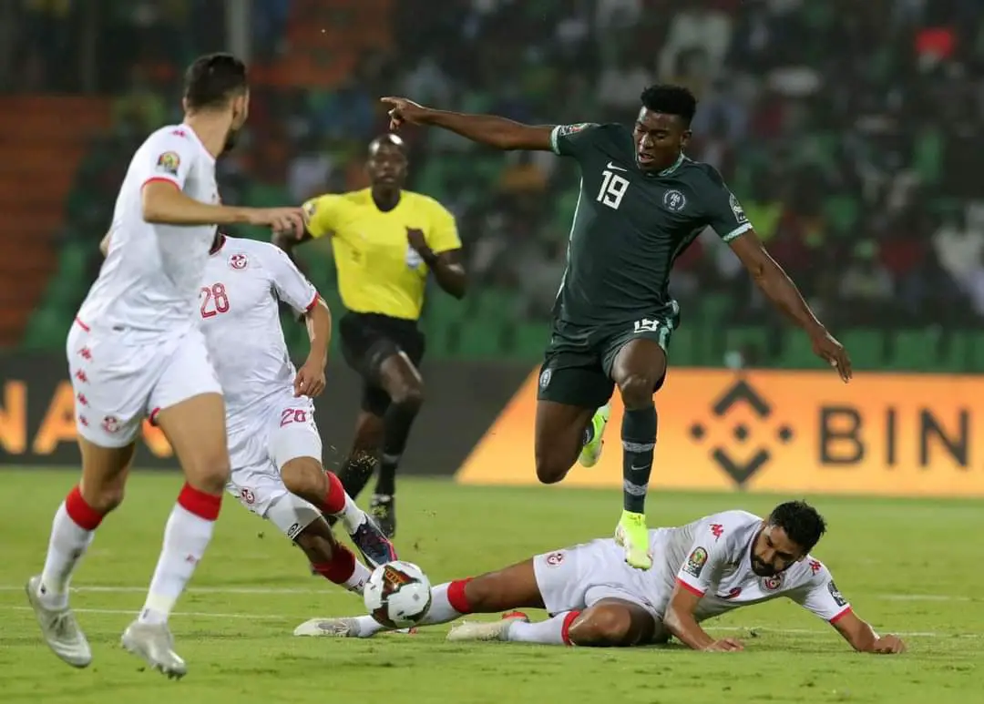 Iwobi Sees Red As Tunisia’s Carthage Eagles End Super Eagles’ AFCON 2021 Title Hopes