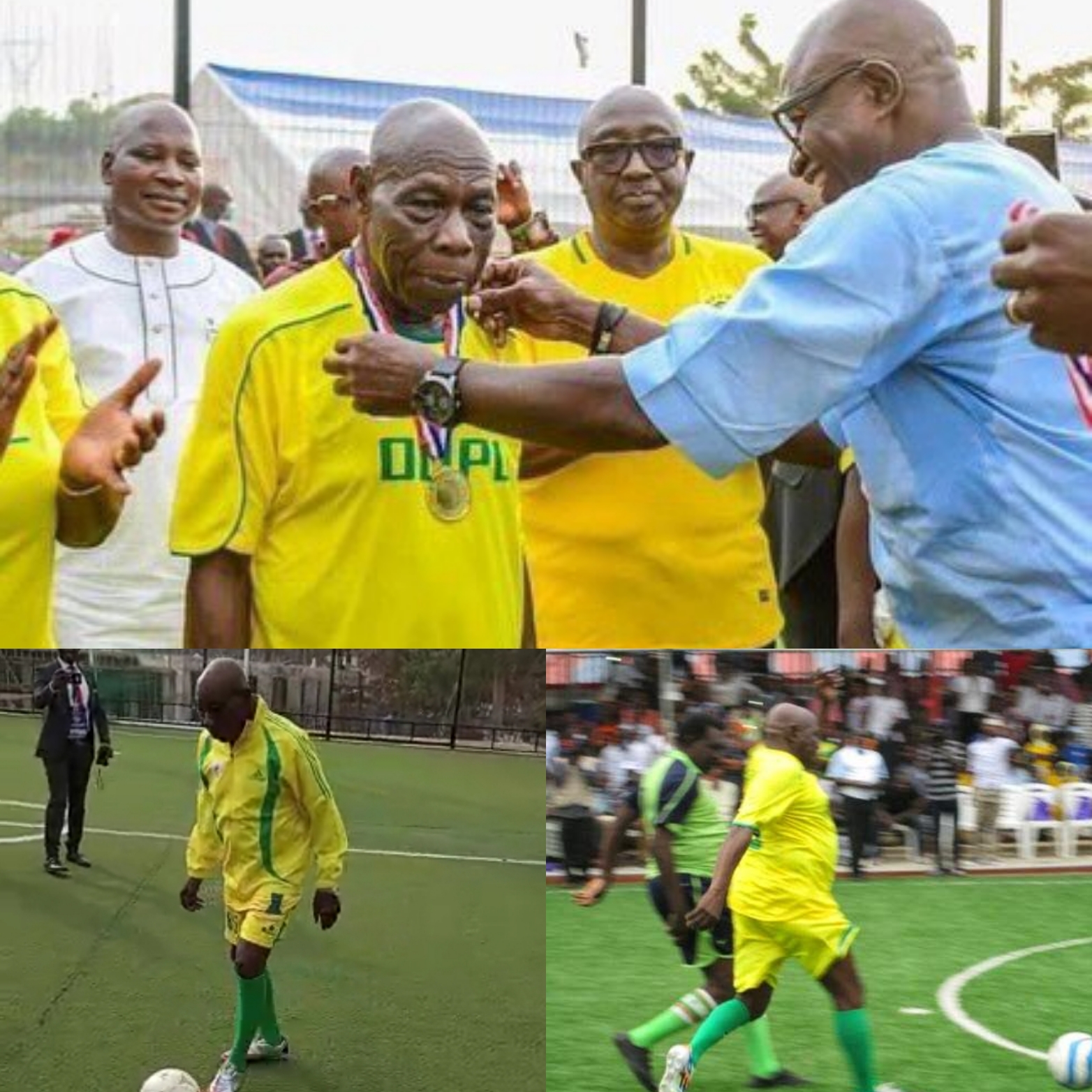 ‘Olusegun Obasanjo – Probably, The Fittest 85 Year-Old Former President In The World’  –Odegbami