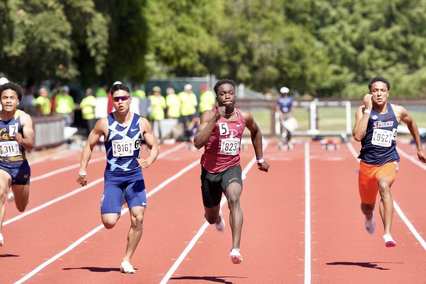 Onwuzurike Successfully Completes Sprints Double At Stanford Invitational Meet
