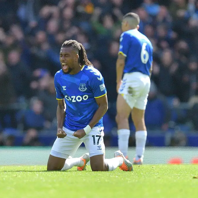 Iwobi Gets High Rating For Superb Showing In Everton Win Over Man United