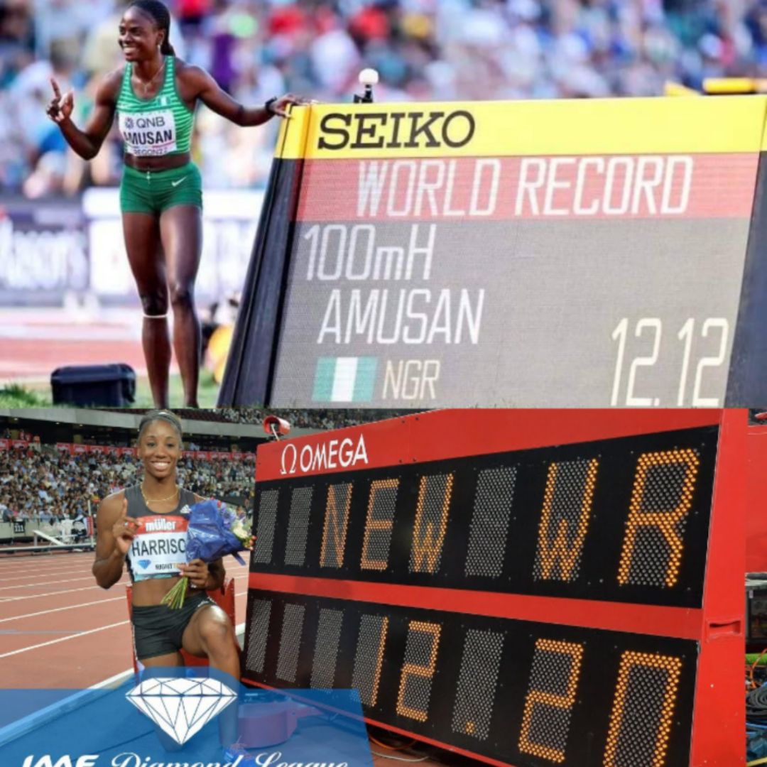 ‘Congrats Amusan, You Smashed My Record’  –Former 100m Hurdles World Record Holder, Harrison