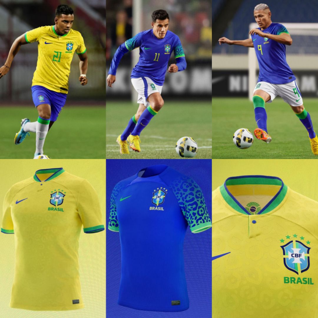 Brazil Home Football Jersey World Cup 2022 –