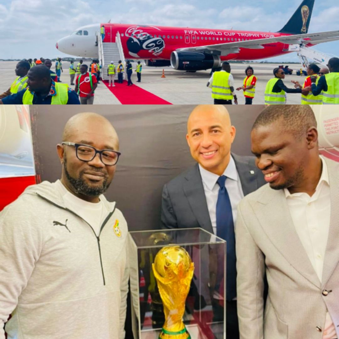 FIFA World Cup Trophy Lands In Ghana For Two-Day Tour