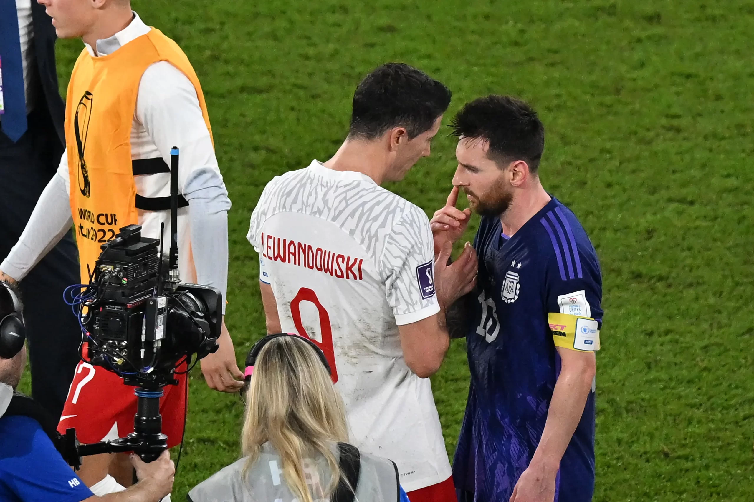 2022 World Cup: What I Told Messi During Argentina Vs Poland –Lewandowski