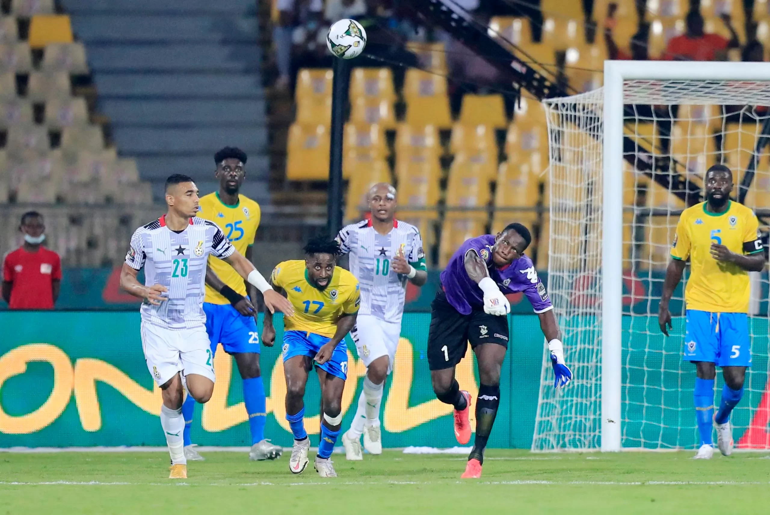 AFCON 2021: Allevinah’s Late Goal Cancels Ayew’s Stunner As Gabon Hold Ghana