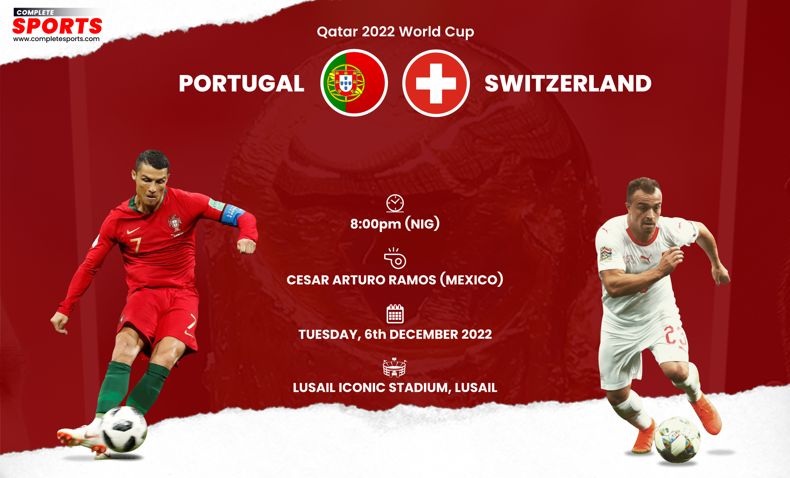 Portugal Vs Switzerland Live Blogging – Qatar 2022 World Cup; Round of 16