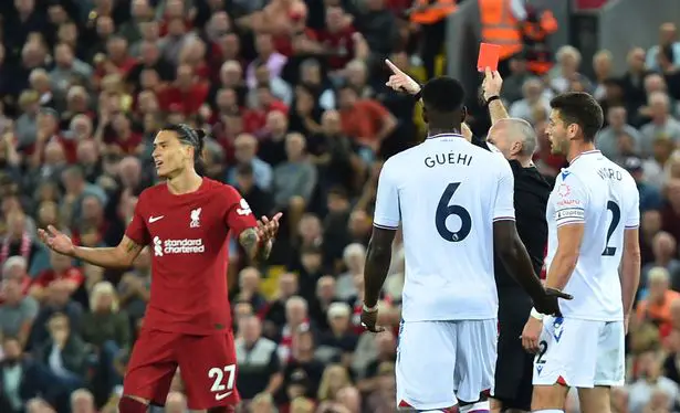 Nunez’s Red Card Proved Costly For Liverpool –Carragher