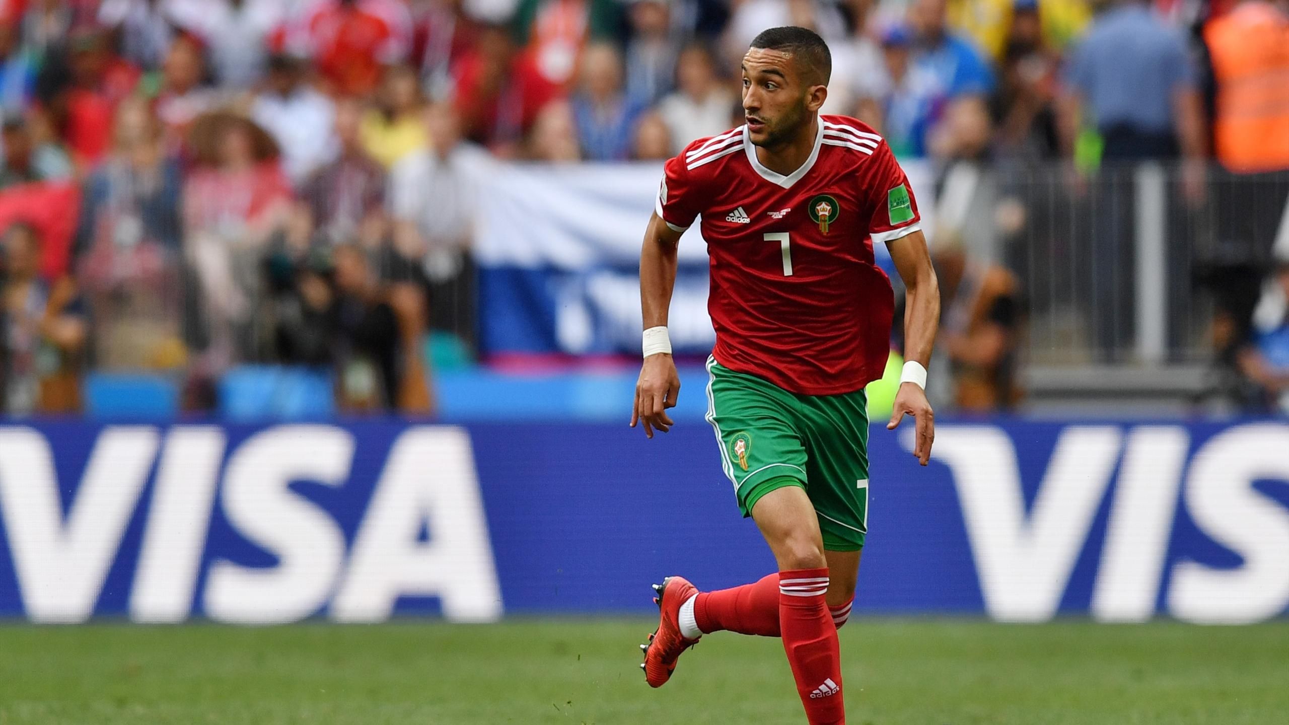 2022 World Cup: ‘He Was A Workaholic Against Belgium’ –Okocha Hails Ziyech