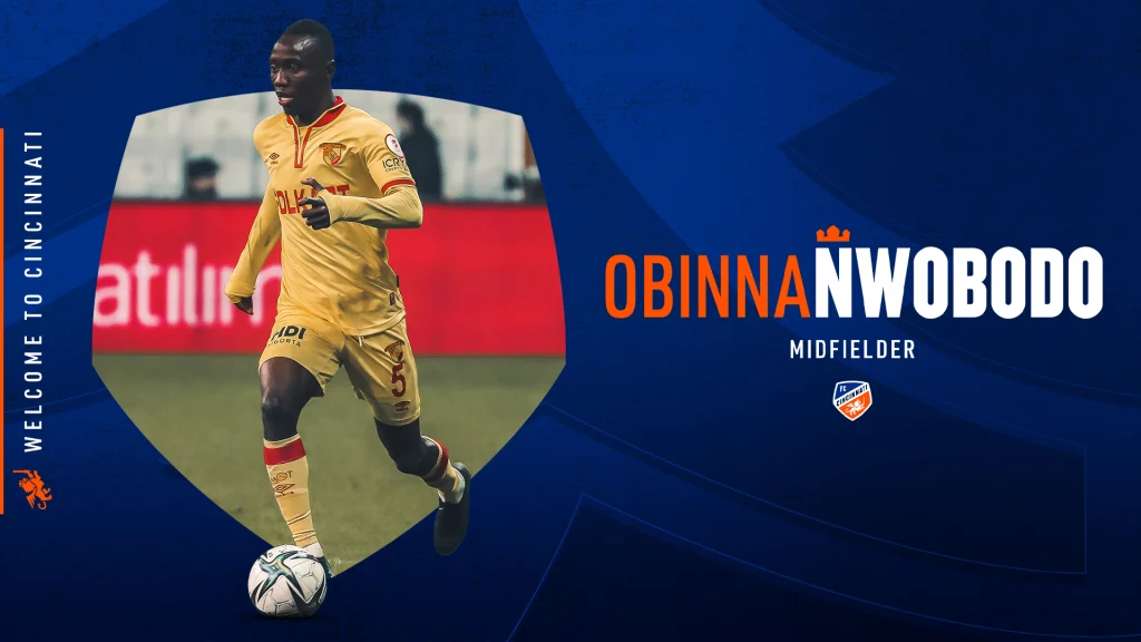 Done Deal: Obinna Nwobodo Joins MLS Cub FC Cincinnati