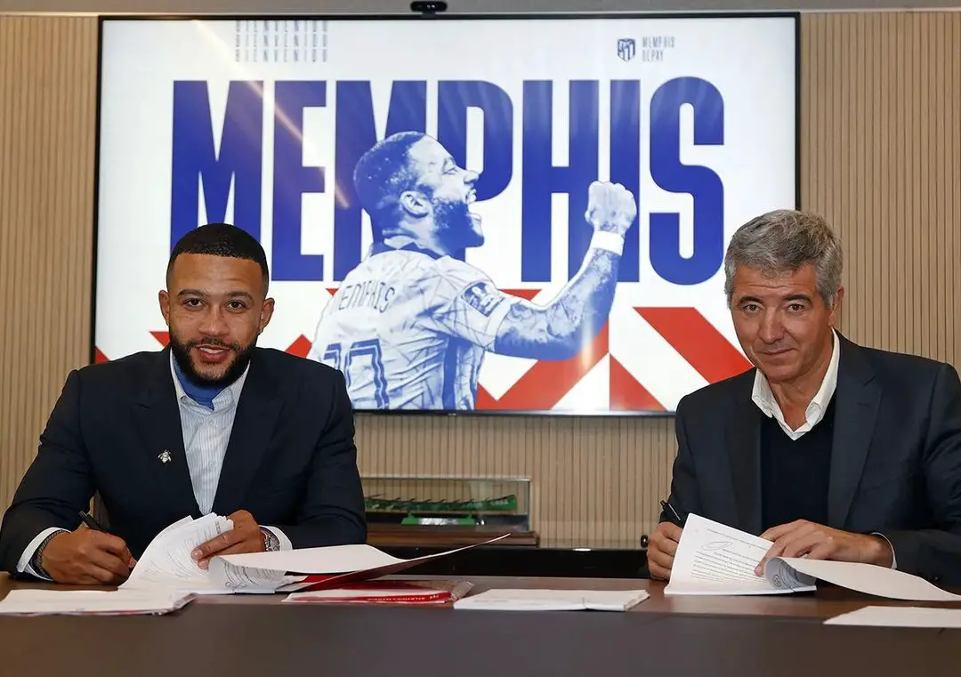 Depay Completes Switch From Barca To Atletico Madrid