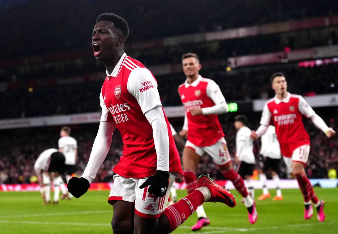 Oliseh: Arsenal Displayed Champion-Like Performance Against Man United