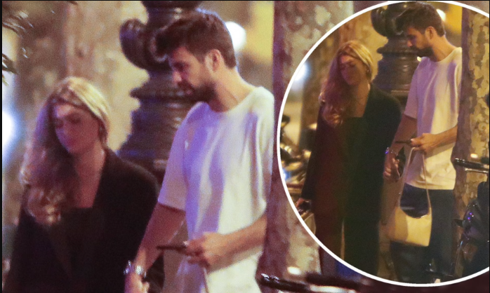 Pique Steps Out With New Girlfriend Months After Separating With Shakira