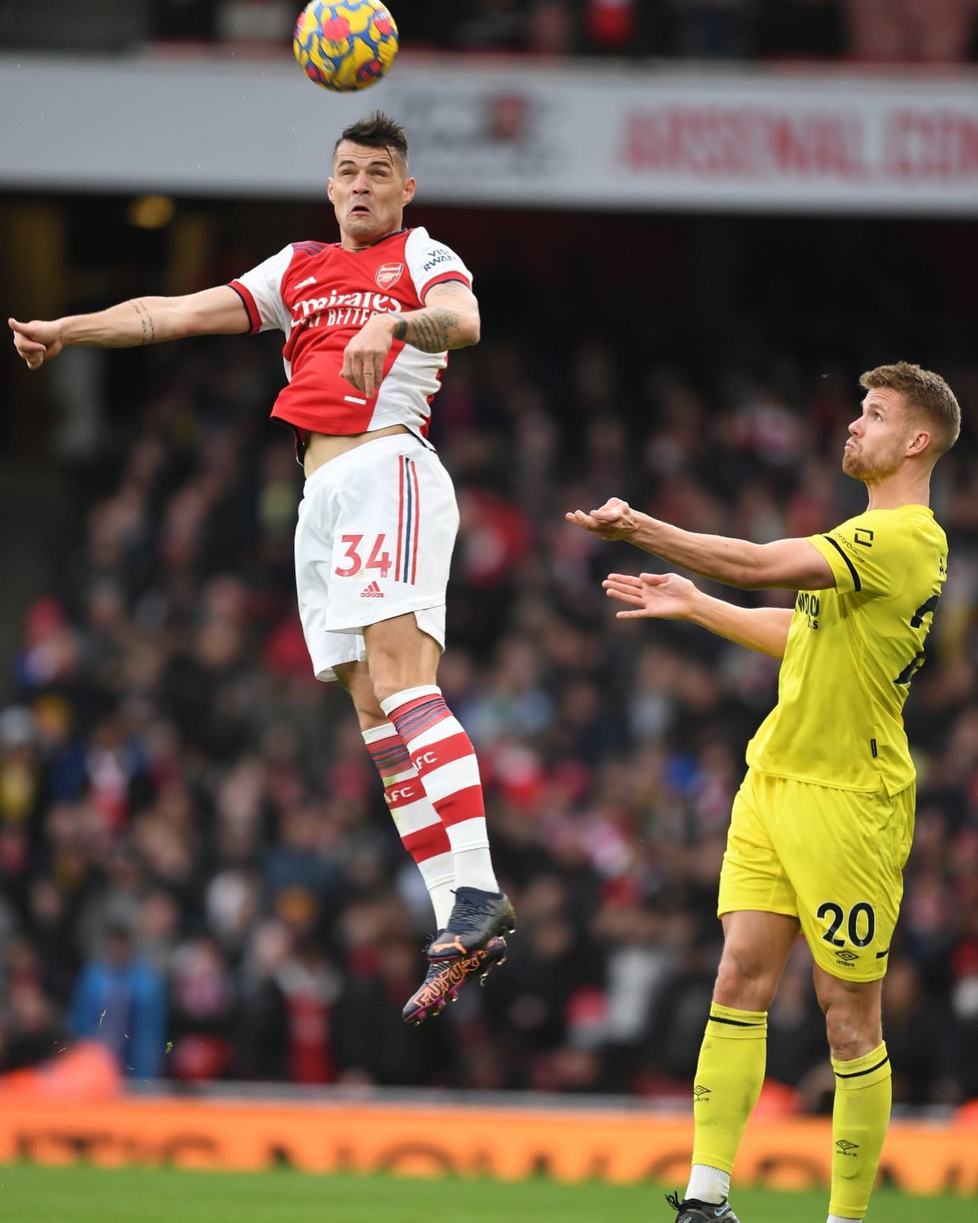 Arteta Quashes Xhaka’s Arsenal Captain’s Armband Snub Rumours