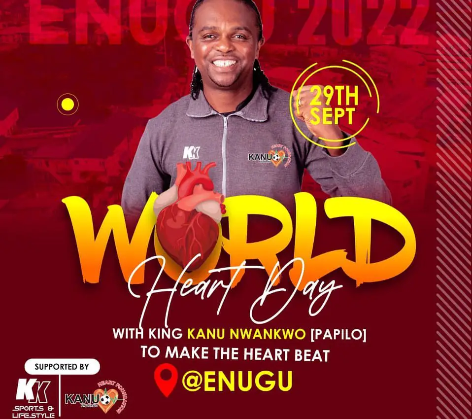 Kanu Talks Up 2022 World Heart Day