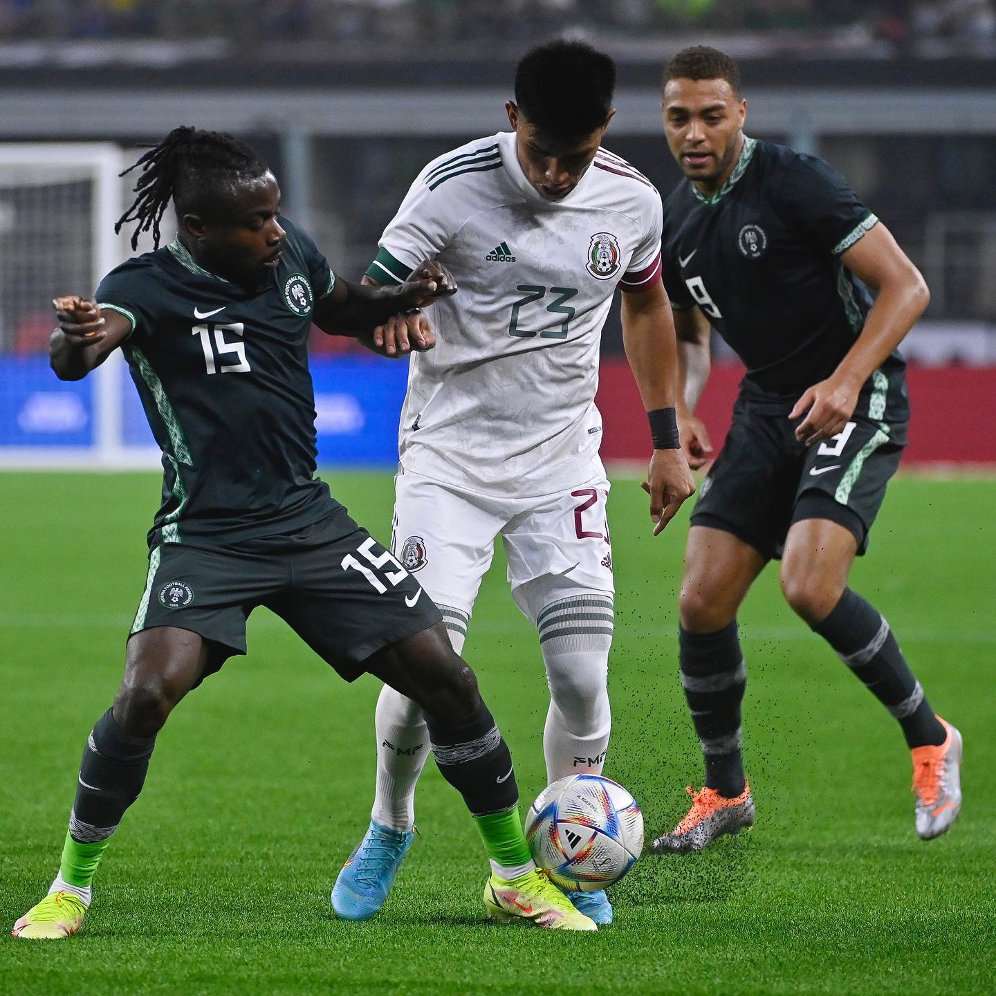 Dessers Opens Goal Account As Mexico Pip Super Eagles 2-1 In Friendly