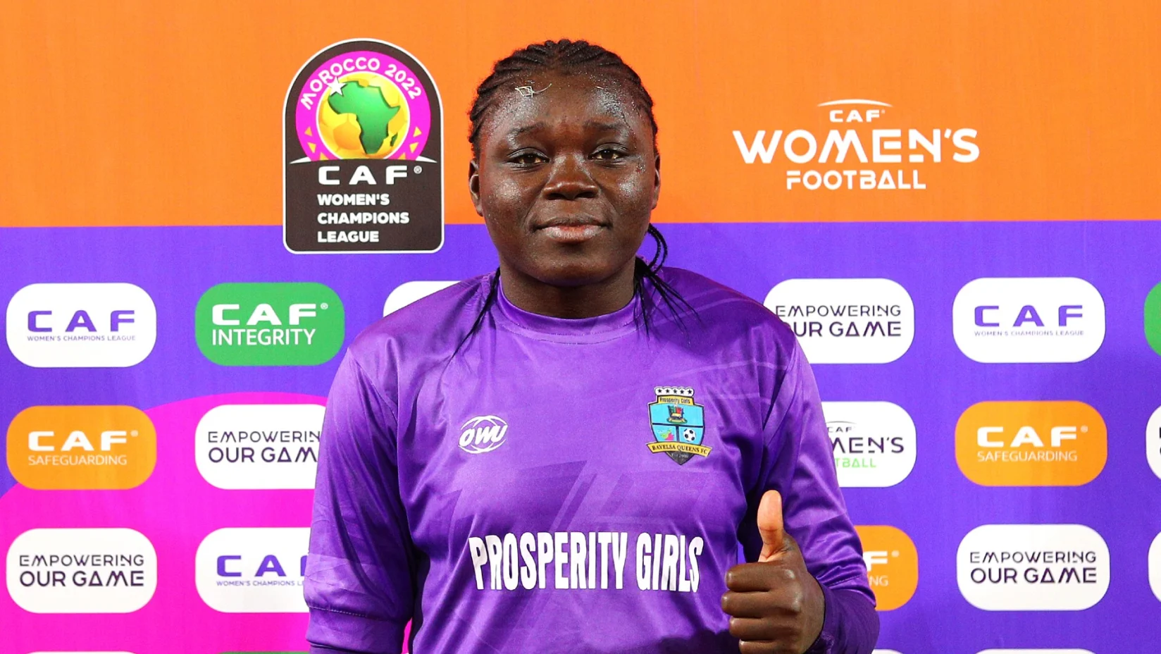 CAFWCL: Bawou Credits Bayelsa Queens For Strong Response Against TP Mazembe